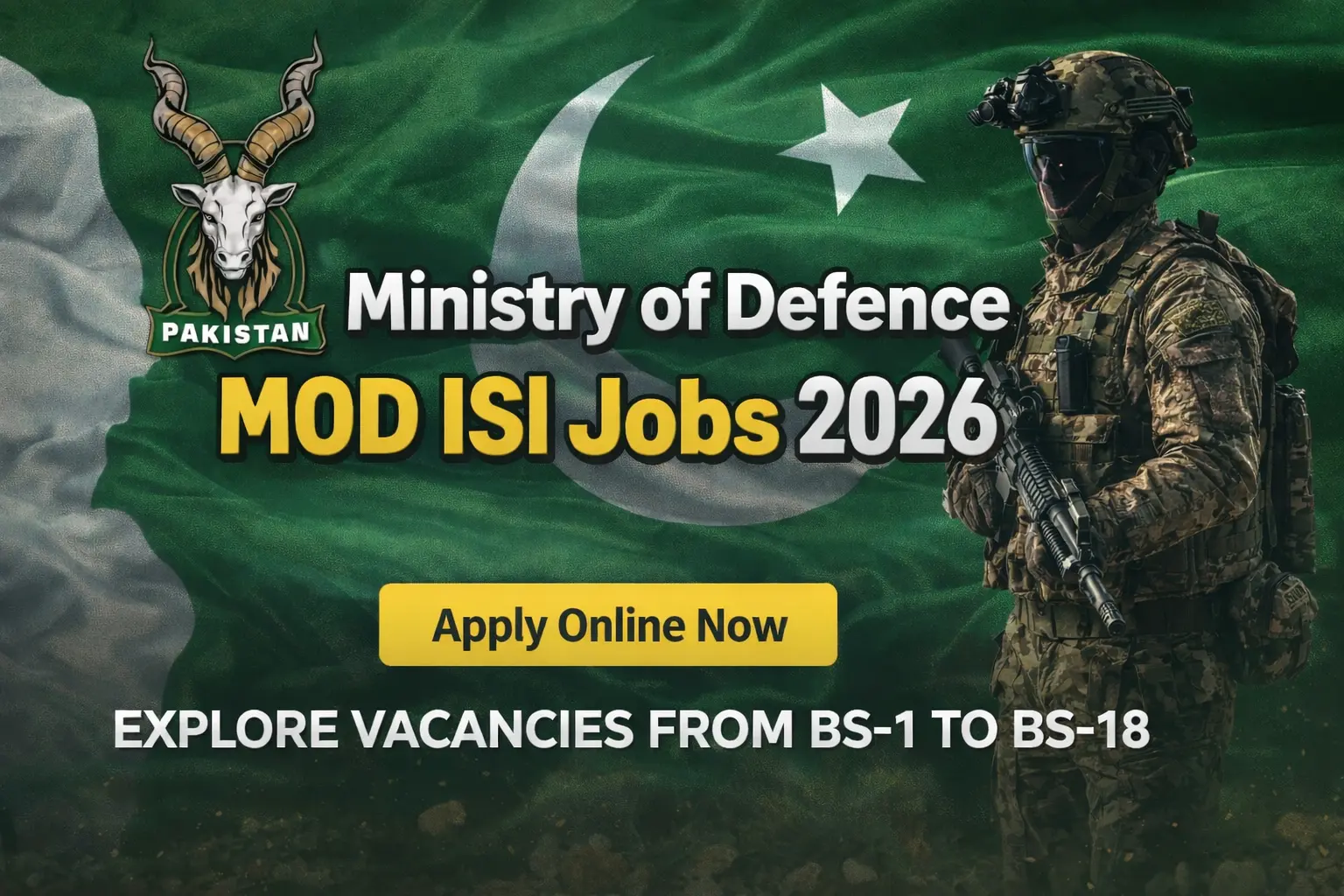 Ministry of Defence MOD ISI Jobs 2026